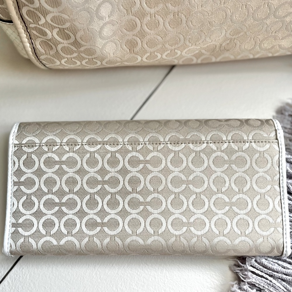 Coach Madison Phoebe Shoulder Bag And Wallet Set Gem